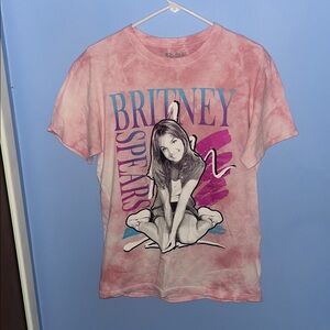 Britney Spears Pink Graphic T-Shirt